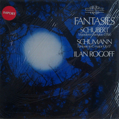 LP - Rogoff: Schubert "Wanderer" Fantasy D. 760 + Schumann Fantasy Op. 17 - Nimbus 2126 (sealed)