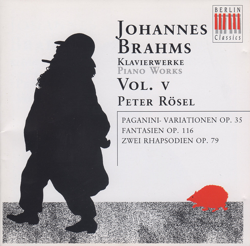 Rösel: Brahms Paganini Variations Op. 35, etc. - Berlin Classics 009032BC