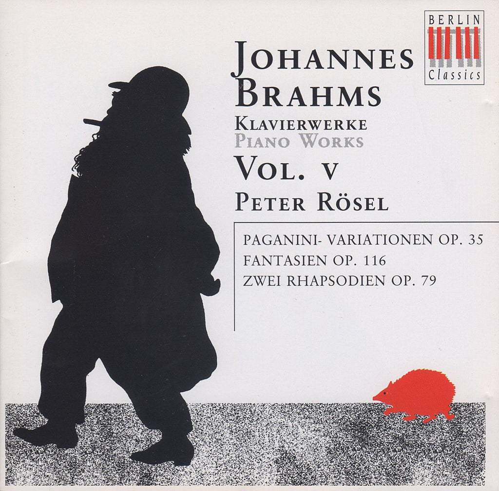 Rösel: Brahms Vol. 4 (Paganini Variations Op. 35, etc.) - Berlin Classics 0090322BC