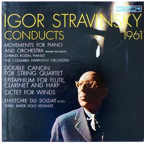 Rosen: Stravinsky Movements for Piano & Orchestra, etc. - Columbia ML 5672
