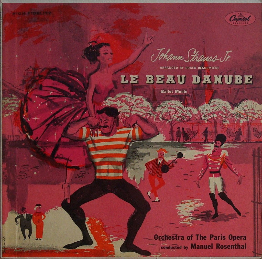 LP - Rosenthal: Le Beau Danube (ballet After J. Strauss II) - Capitol P 18006