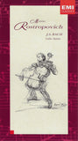 Rostropovich: Bach 6 Solo Cello Suites - EMI (deluxe box issue + VHS video)