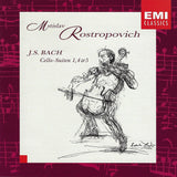 Rostropovich: Bach 6 Solo Cello Suites - EMI (deluxe box issue + VHS video)