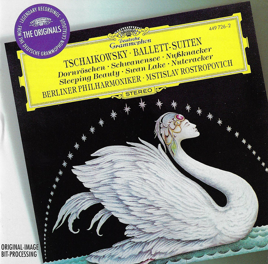 Rostropovich: Nutcracker, Sleeping Beauty & Swan Lake Suites - DG 449 726-2