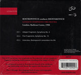 Rostropovich: Shostakovich Syms 4 & 15, etc. - Andante AN4090 (3CD set, sealed)