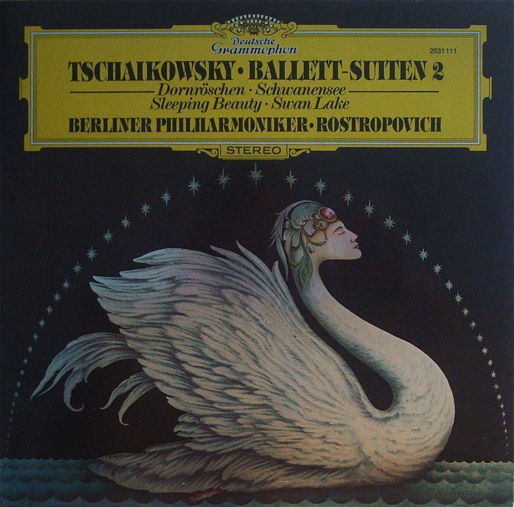 LP - Rostropovich/Berlin PO: Swan Lake & Sleeping Beauty Suites - DG 2531 111