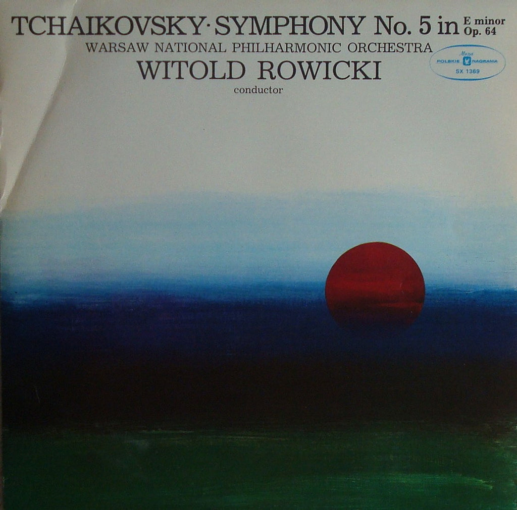 LP - Rowicki/Warsaw National PO: Tchaikovsky Symphony No. 5 - Muza SX 1369