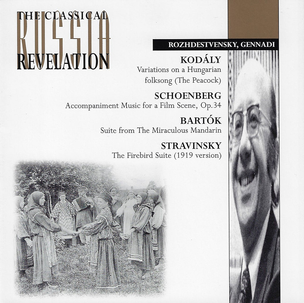 Rozhdestvensky: Stravinsky Firebird Suite, etc. - Russian Revelation RV 10035