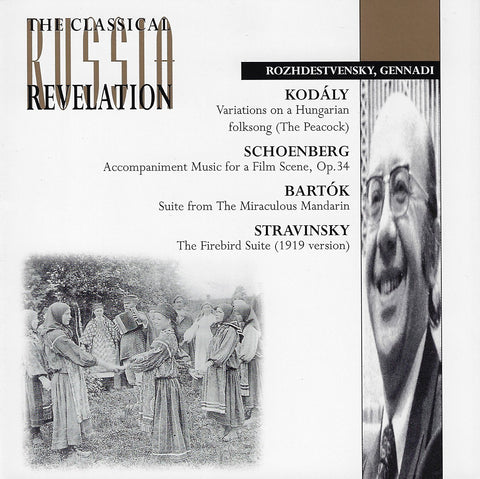 Rozhdestvensky: Stravinsky Firebird Suite, etc. - Russian Revelation RV 10035