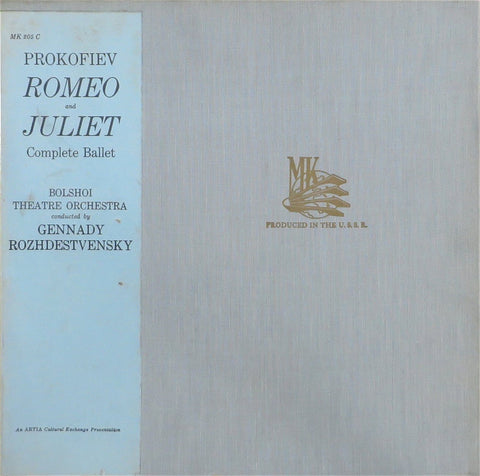 Rozhdestvensky: Prokofiev Romeo & Juliet (compl) - MK 205 C (3LP box set)