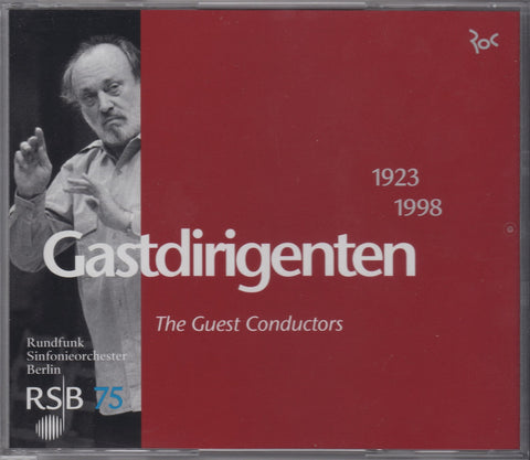 CD - Berlin RSO: 75th Anniversay ("Guest Conductors") - RSB 75 (3CD Set) - Rare