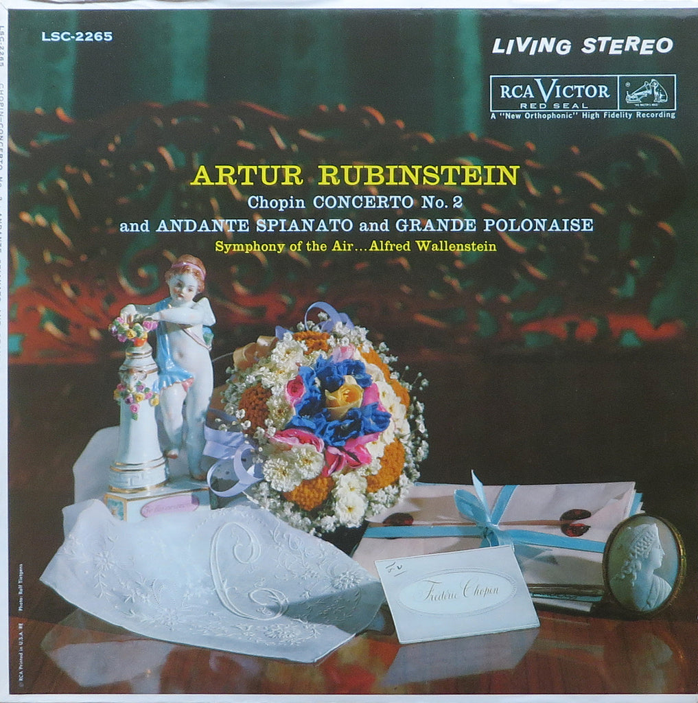 Rubinstein: Chopin Piano Concerto No. 2, etc. - RCA LSC-2265