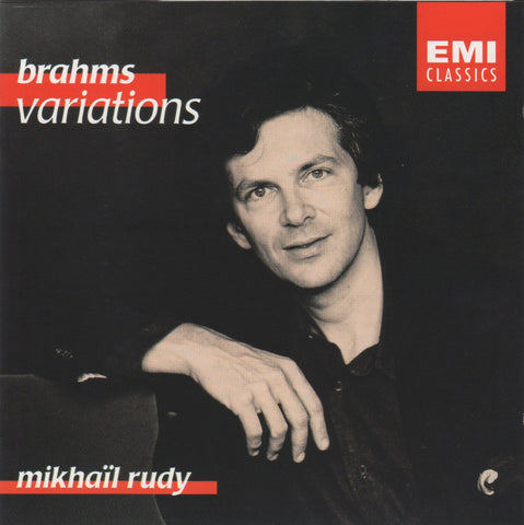CD - Rudy: Brahms Variations For Piano Opp. 9, 18, 21/2 & 24 - EMI CDC 5 55167 2
