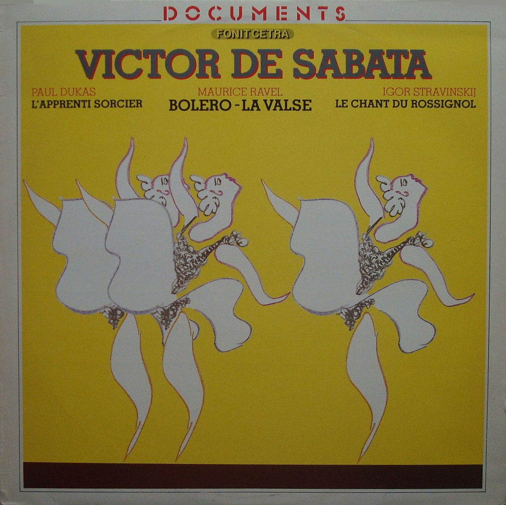 LP - Sabata: Le Chant Du Rossignol, Bolero, La Valse, Etc. - Fonit Cetra DOC 59