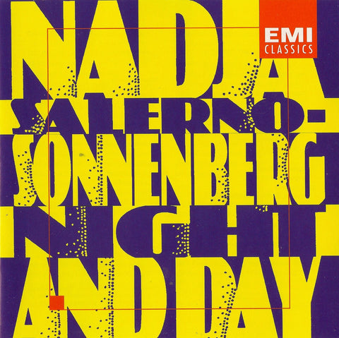 CD - Salerno-Sonnenberg: "Night & Day" (Kreisler, Borodin, Porter, Etc.) - EMI CDC 556481 (DDD)