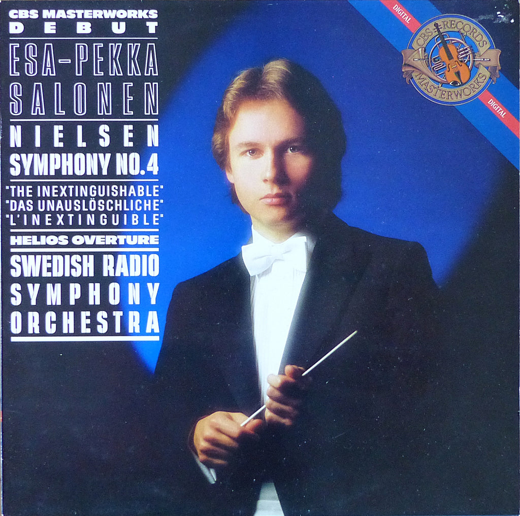 Salonen: Nielsen Symphony No. 4 + Helios Ov. - CBS IM 42093