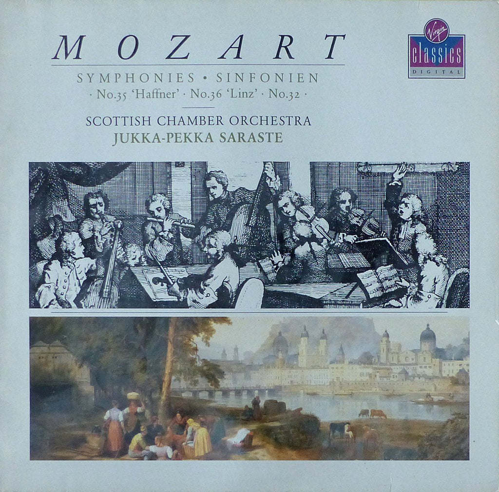 Saraste: Mozart Symphonies Nos. 32, 35 & 36 - Virgin VC 7 90702-1