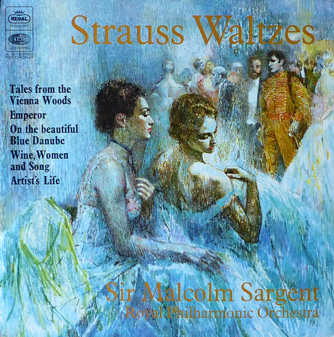 Sargent: Strauss Waltzes (Blue Danube, etc.) - Regal SREG 1030