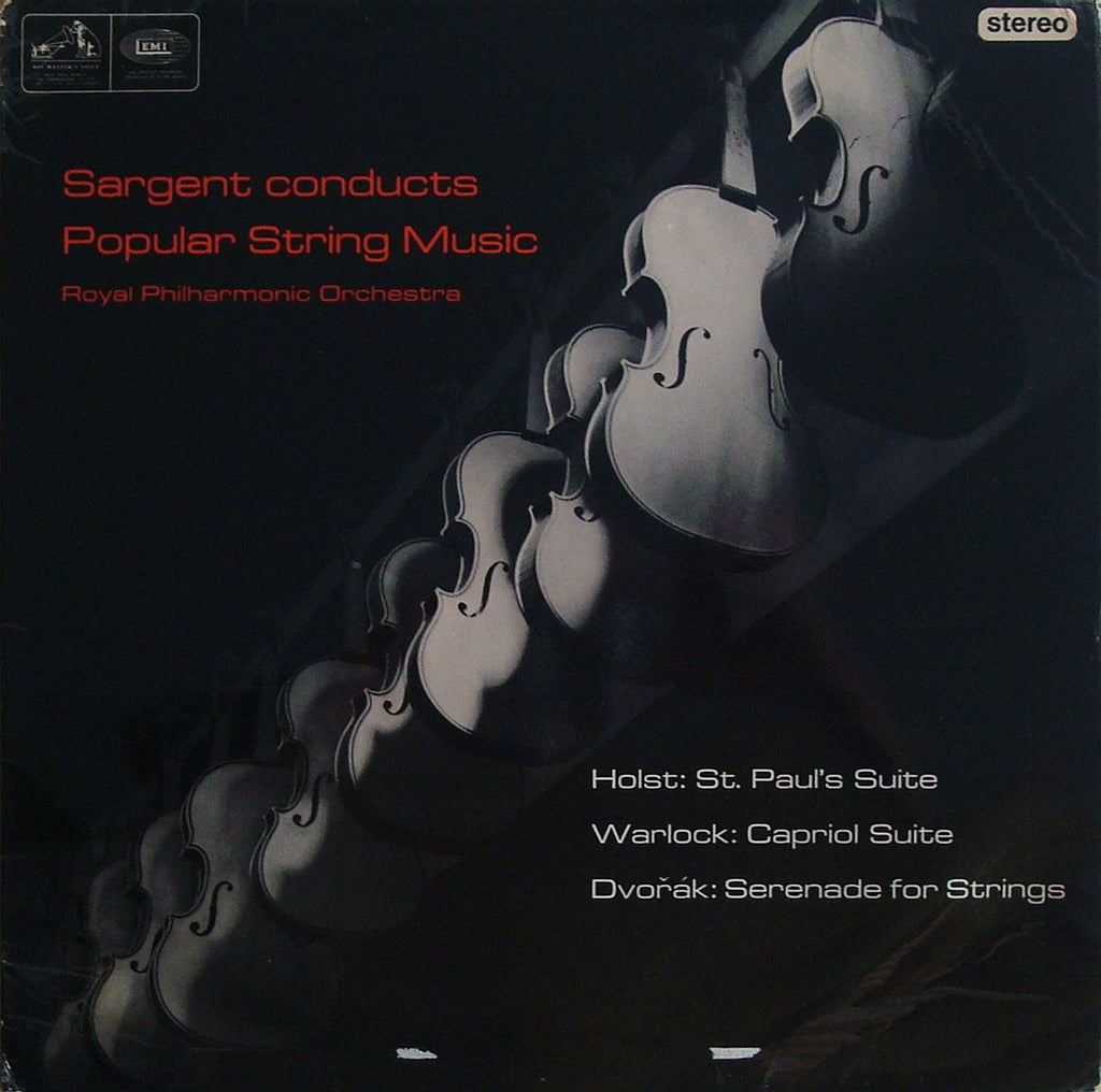 LP - Sargent/RPO: Dvorak String Serenade, Warlock Capriol Suite, Etc. - EMI CSD 3539