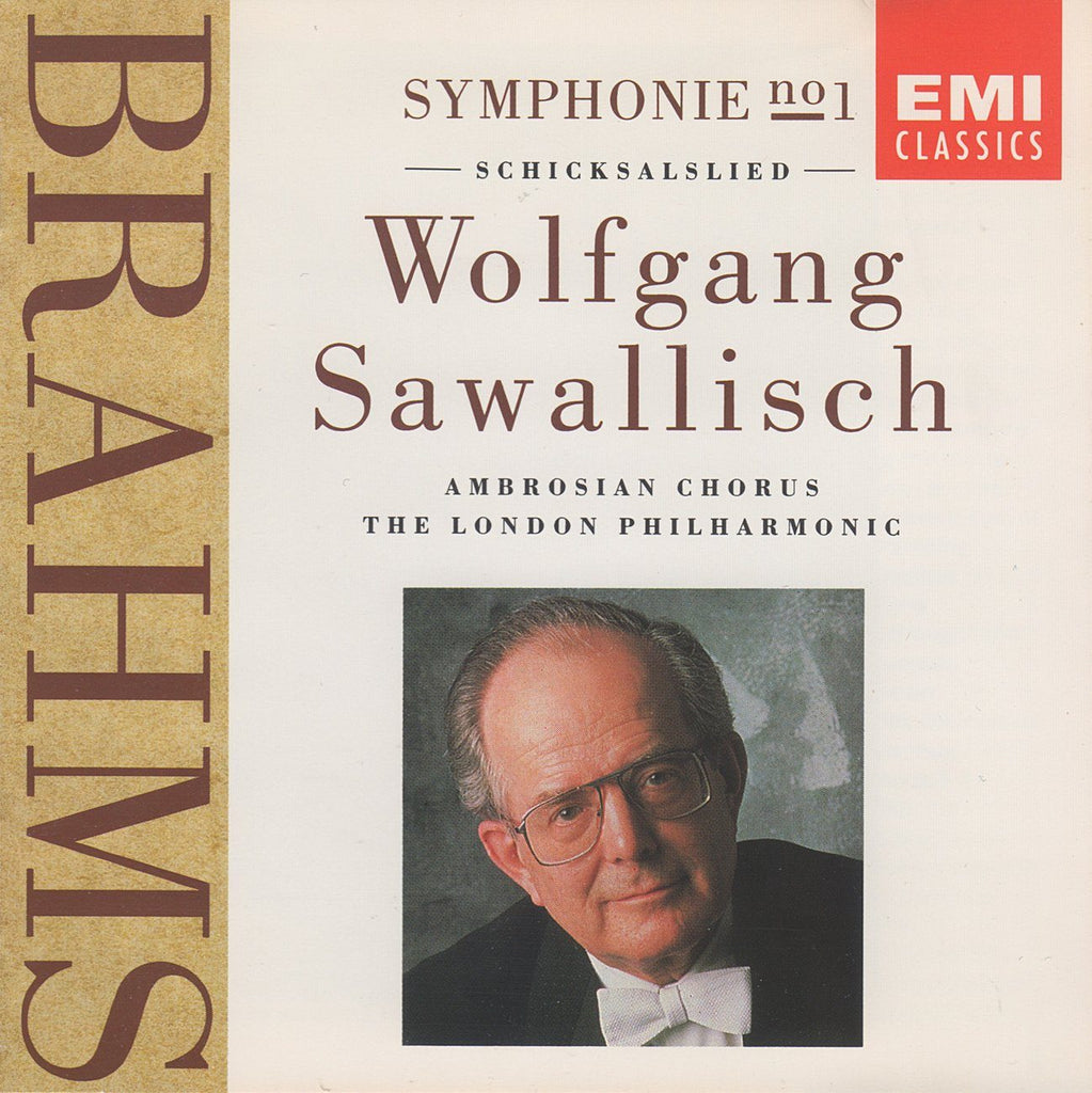 Sawallisch/LPO: Brahms Symphony No. 1, etc. - EMI CDC 7 54359 2