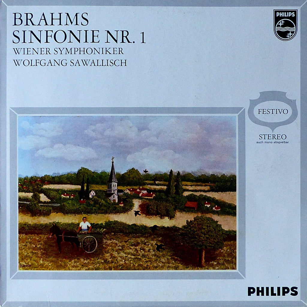 Sawallisch/VSO: Brahms Symphony No. 1 - Philips Festivo 839 501 VGY