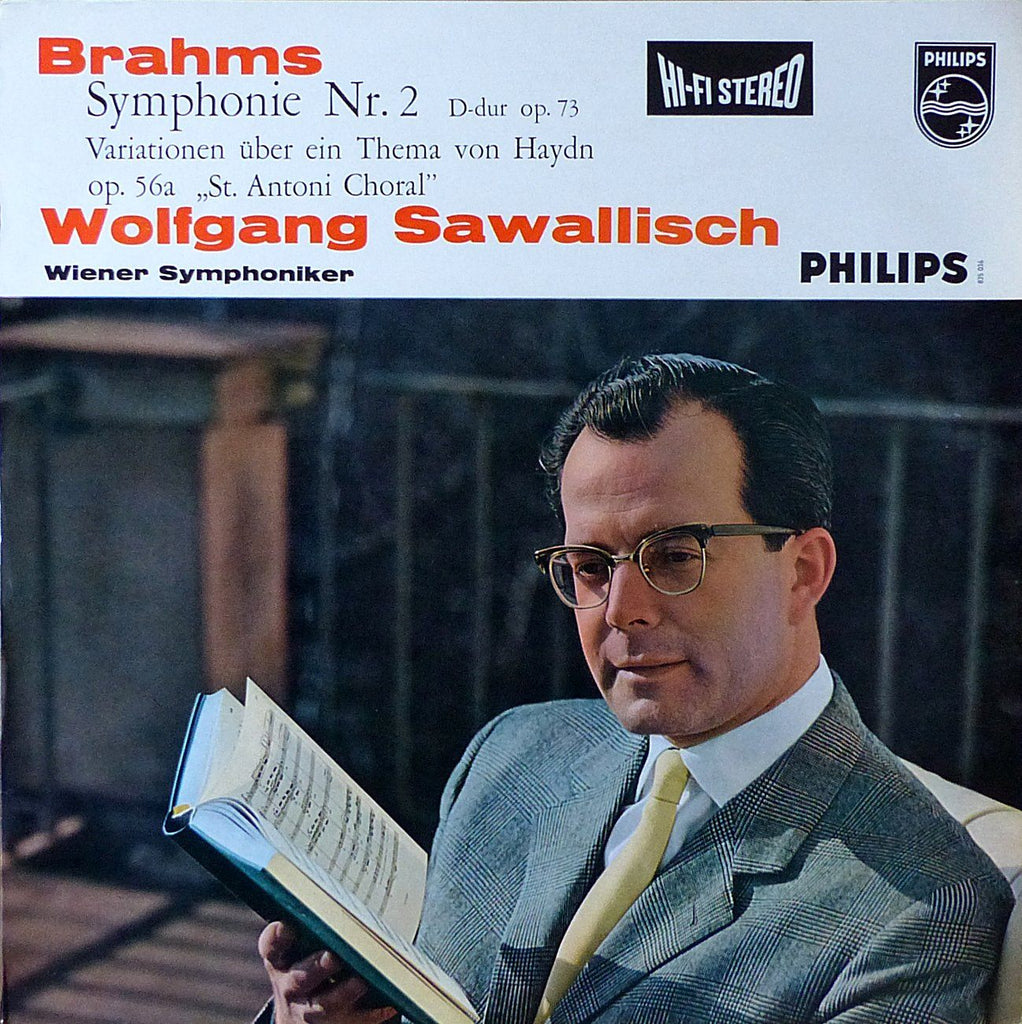Sawallisch/VSO: Brahms Symphony No. 2 - Philips 835 036 AY
