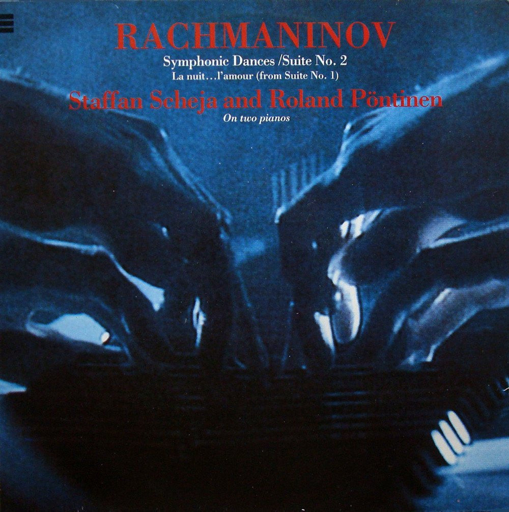 LP - Scheja & Pontinen: Rachmaminov Works For 2 Pianos - LCM L-103 (DDD)