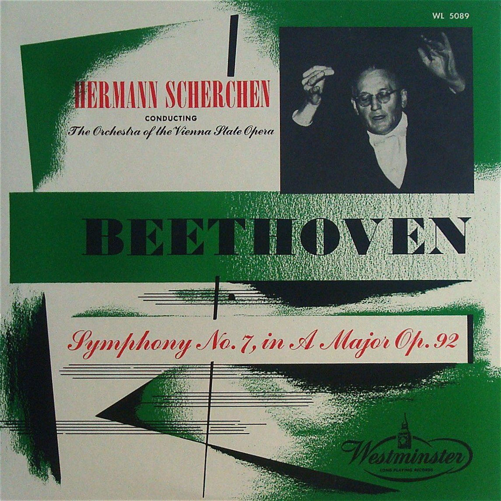 Scherchen: Beethoven Symphony No. 7 Op. 92 - Westminster Japan G-10513