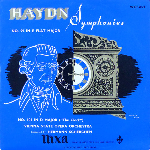 Scherchen: Haydn Symphonies Nos. 99 & 101 "Clock" - Nixa WLP 5102