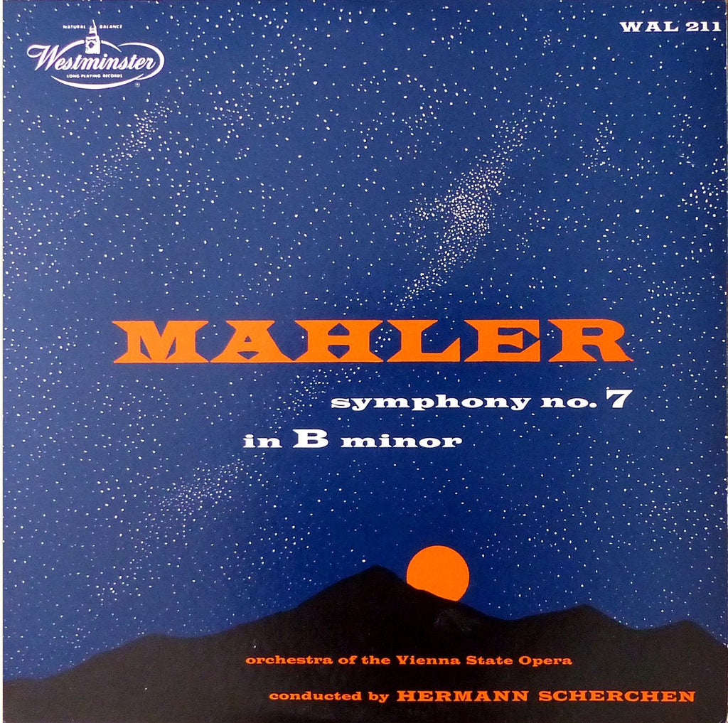 Scherchen: Mahler Symphony No. 7 - Westminster Japan WAL 211 (2LP set)