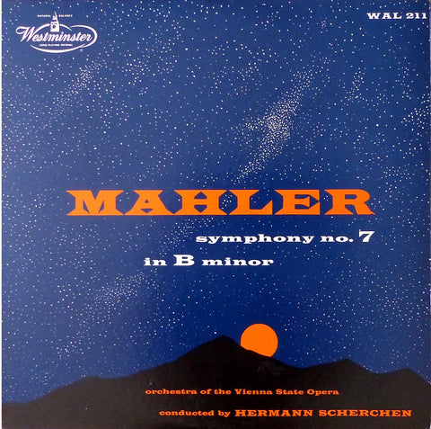 Scherchen: Mahler Symphony No. 7 - Westminster Japan WAL 211 (2LP set)