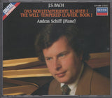 Schiff: Bach Well-Tempered Clavier Book I - Decca 414 388-2 (2CD set)
