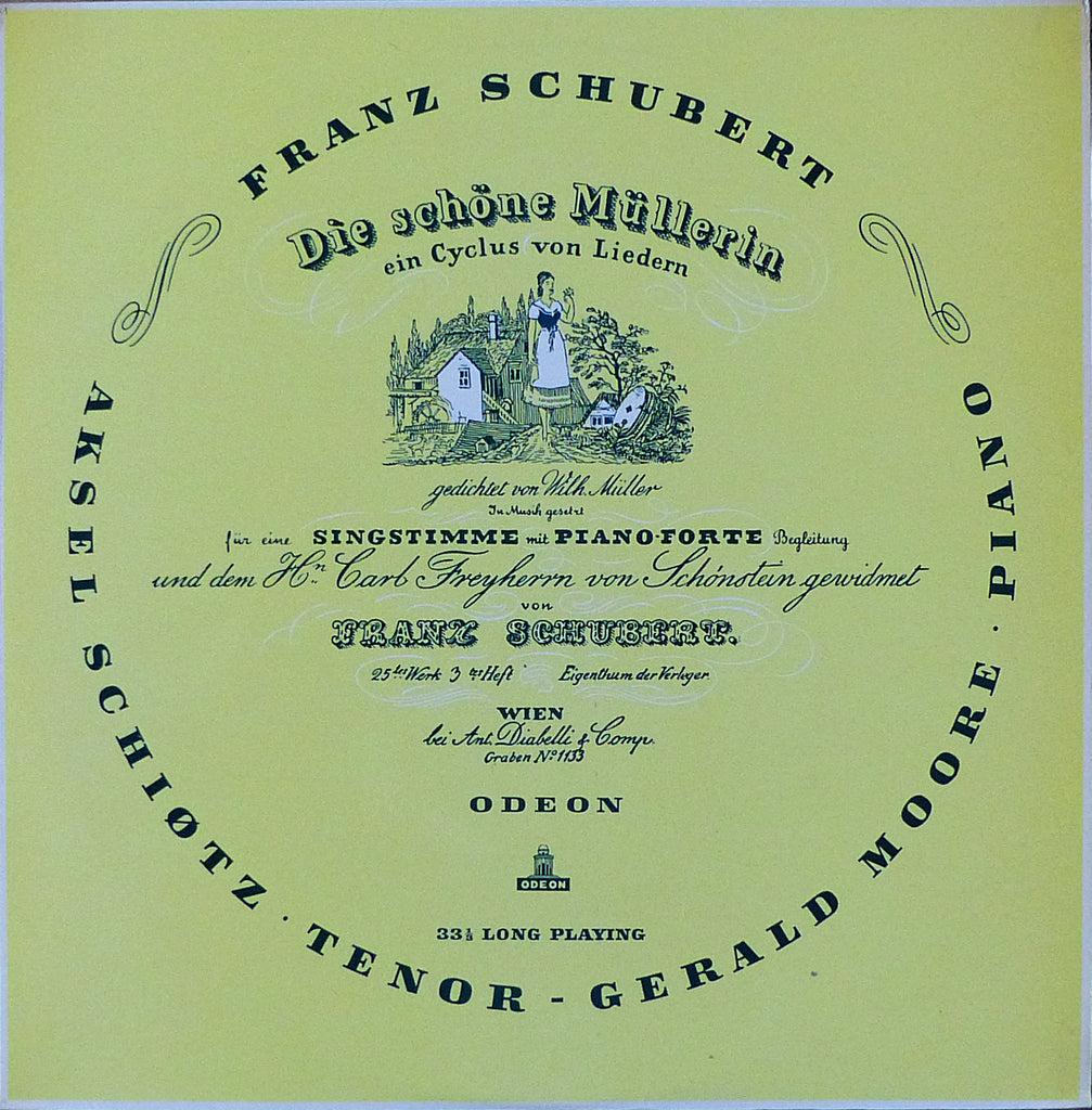 Schiøtz: Schubert Die Schöne Müllerin - Odeon MOAK 1 (KALP 1)