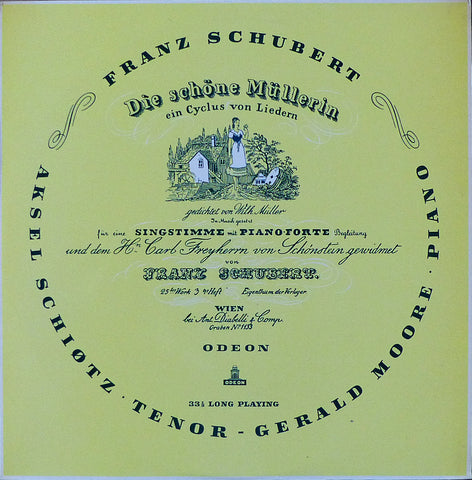 Schiøtz: Schubert Die Schöne Müllerin - Odeon MOAK 1 (KALP 1)