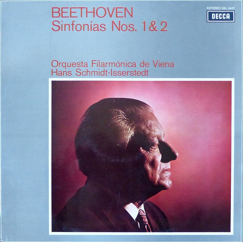 Schmidt-Isserstedt: Beethoven Symphonies Nos. 1 & 2 - Decca SXL 6437