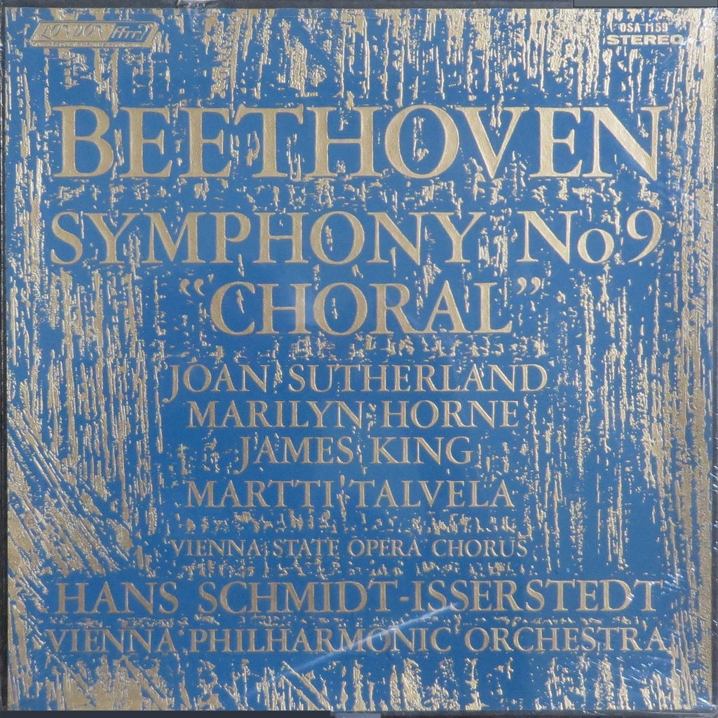 Schmidt-Isserstedt/VPO: Beethoven Symphony No. 9 - London OSA 11559 (1LP box, sealed)