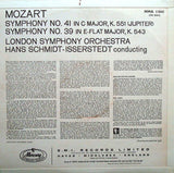 LP - Schmidt-Isserstedt/LSO: Mozart Syms No. 39 & 41 "Jupiter" - Mercury MMA 11041