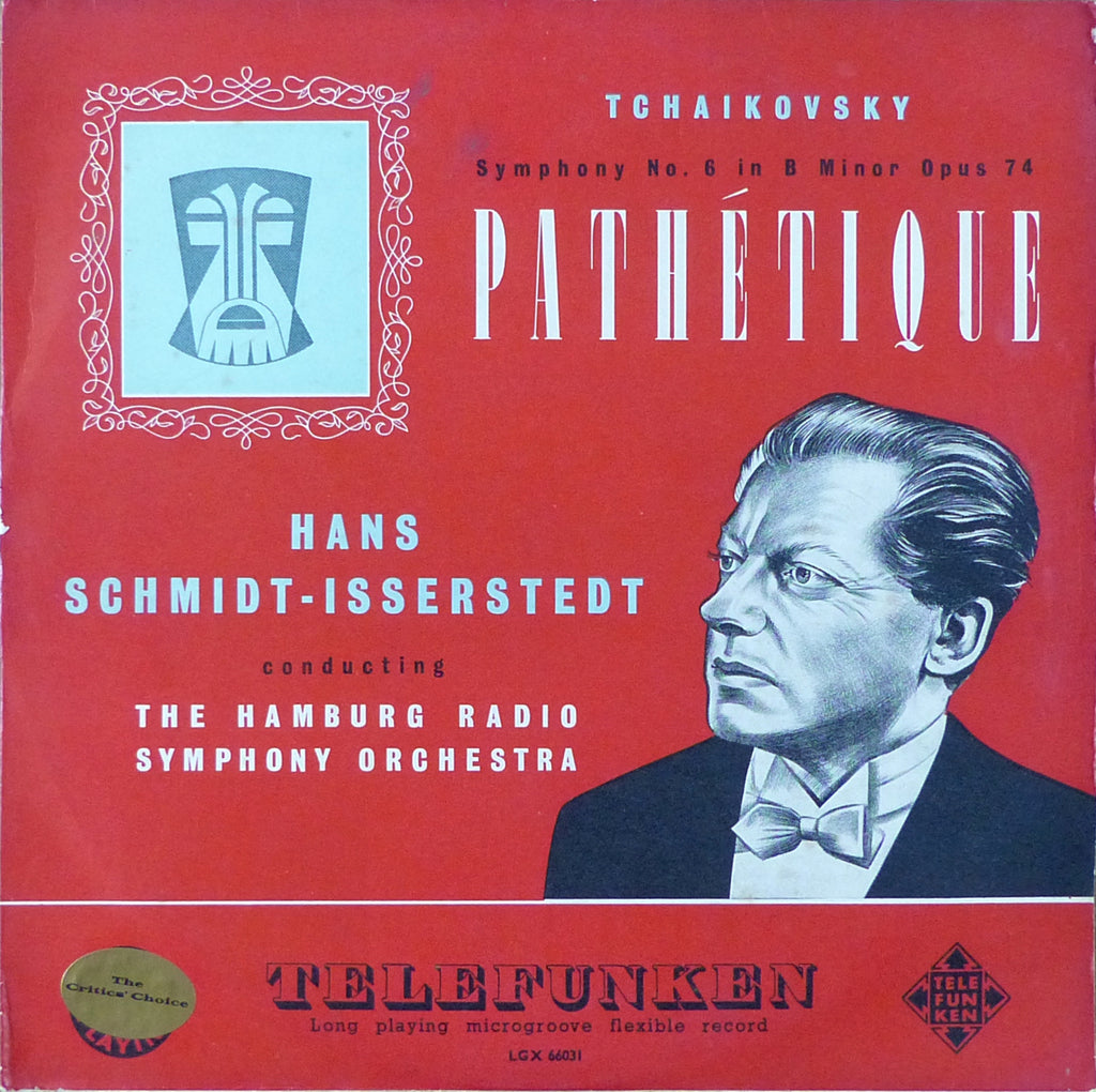 Schmidt-Isserstedt: Tchaikovsky "Pathetique" - Telefunken LGX 66031