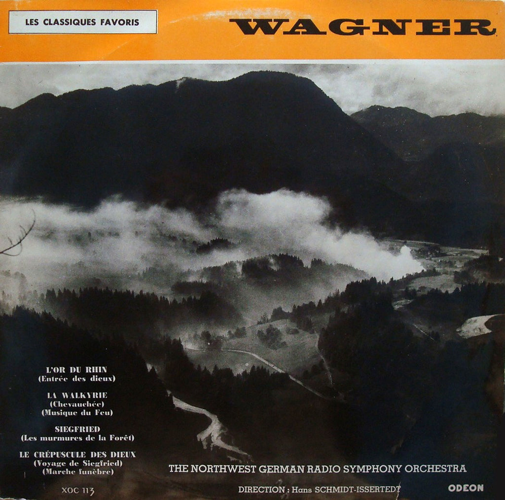 LP - Schmidt-Isserstedt: Music From Das Rheingold, Die Walkure, Siegfried - Odeon XOC 113