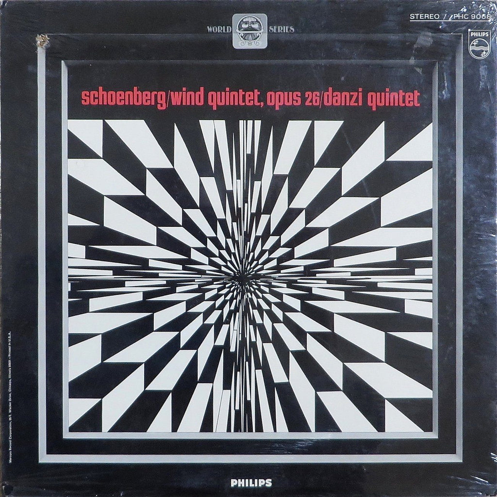 Danzi Quintet: Schoenberg Wind Quintet Op. 26 - Philips PHC 9068