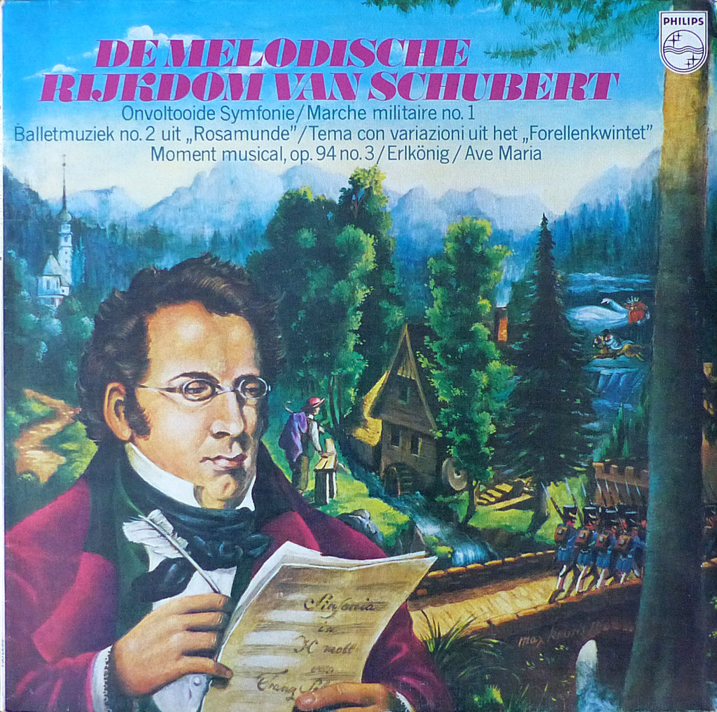 Schubert: The World of (sampler LP) - Philips 6833 064