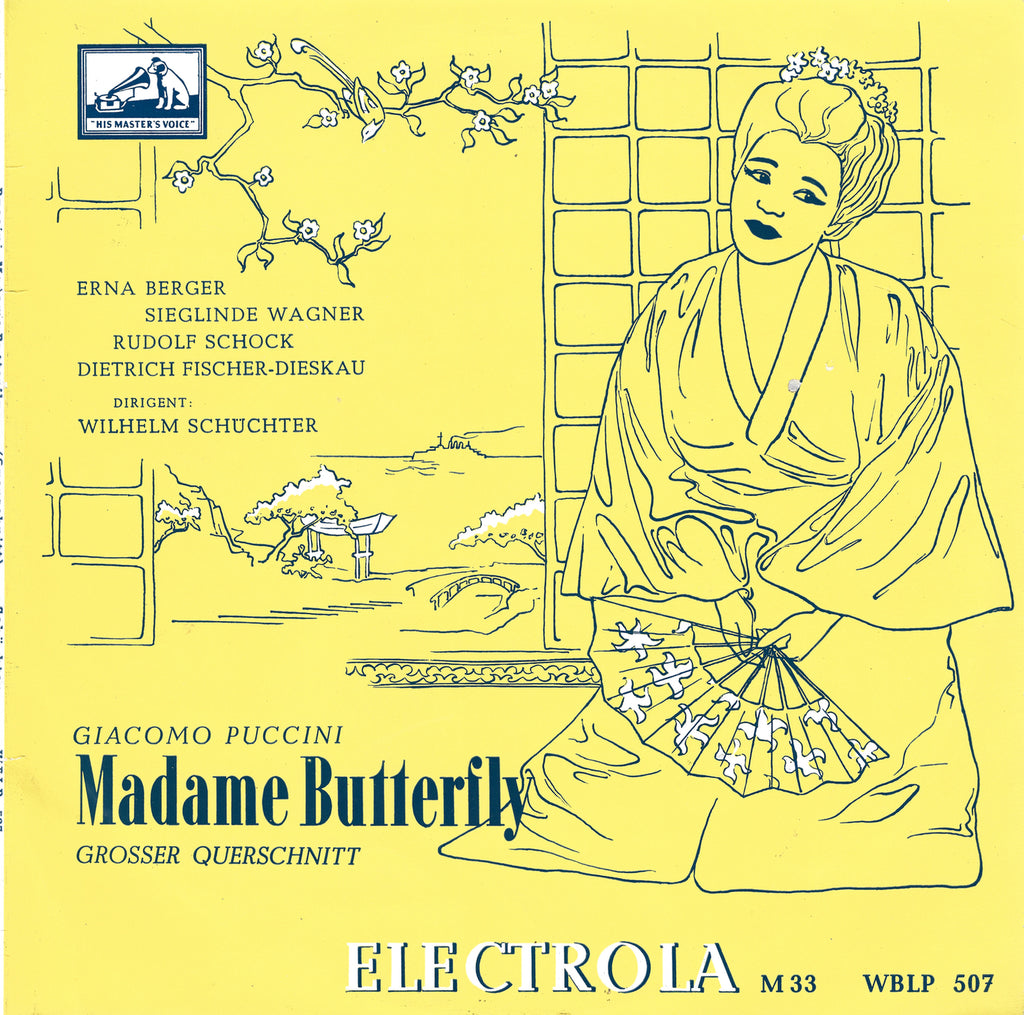 Schuchter: Madame Butterfly (highlights) - Elecrtrola WBLP 507 (10")