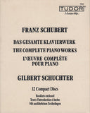 Schuchter: Schubert complete music for solo piano - Tudor 740 (12CD box set)