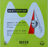 Schuricht: Beethoven Symphony No. 1 - Spanish Decca LXT 2824 (autographed!)