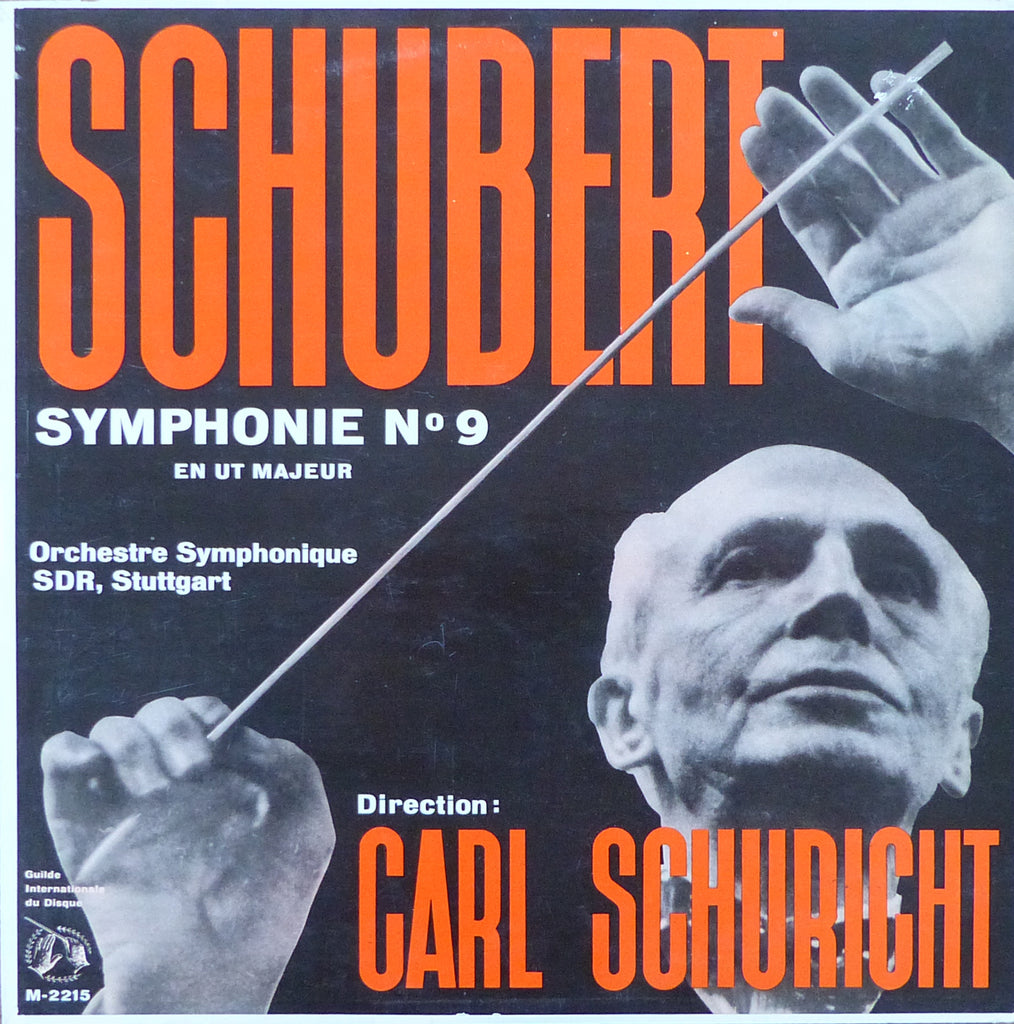 Schuricht: Schubert Symphony No. 9 - Guilde Intl. du Disque M-2215