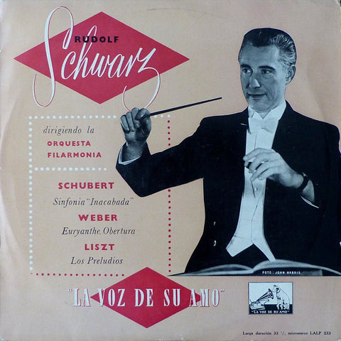 Schwarz: Les Preludes, Unfinished Sym, etc. - La Voz de su Amo LALP 233