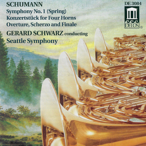 Schwarz: Schumann Symphony No. 1, etc. - Delos DE 3084