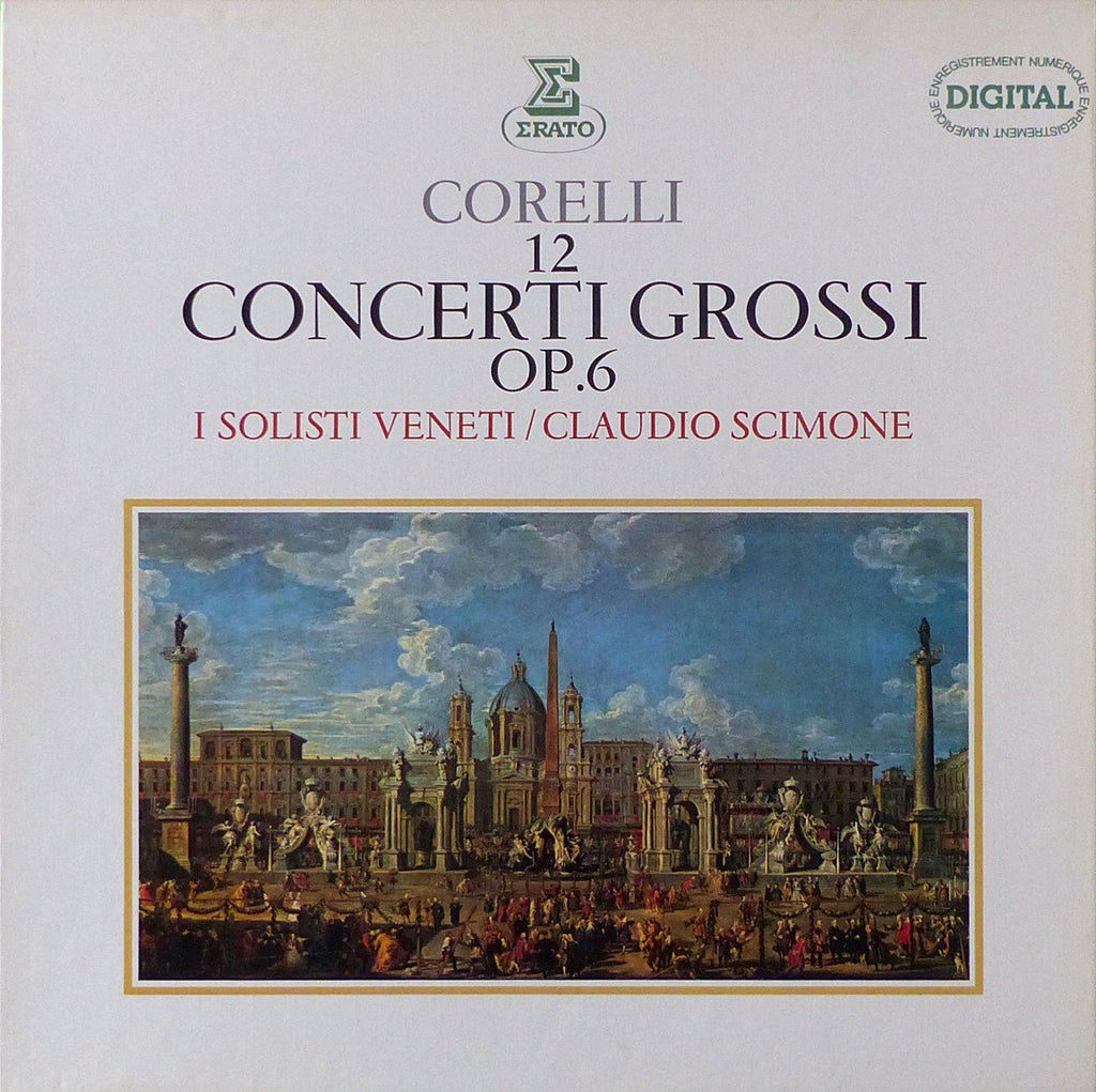 Scimone: Corelli 12 Concerti Grossi Op. 6 - Erato NUM 750163 (3LP box set)