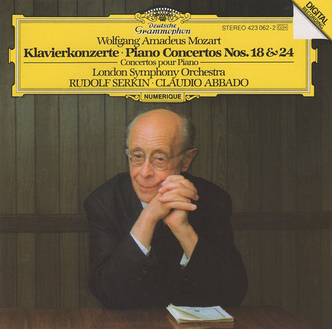 Serkin: Mozart Piano Concertos Nos. 18 & 24 - DG 423 062-2