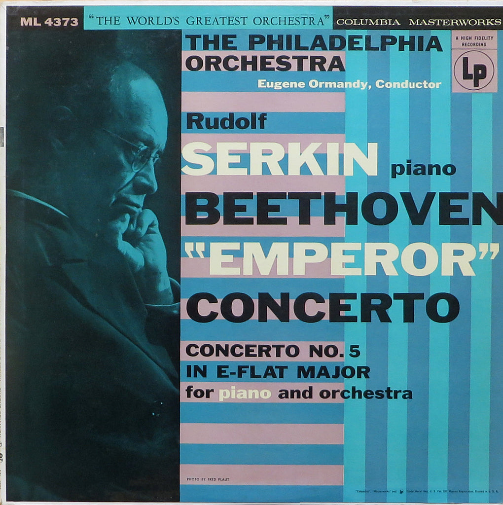 Serkin/Ormandy: Beethoven "Emperor" Concerto - Columbia ML 4373